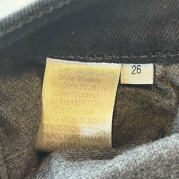 Rag & Bone | High Rise Ankle Skinny Raw Hem Black Denim Women’s Jeans 26 - Picture 9 of 9